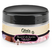 BEURRE DE KARITE ROSE AMANDE DOUCE OLIVEA 100ML